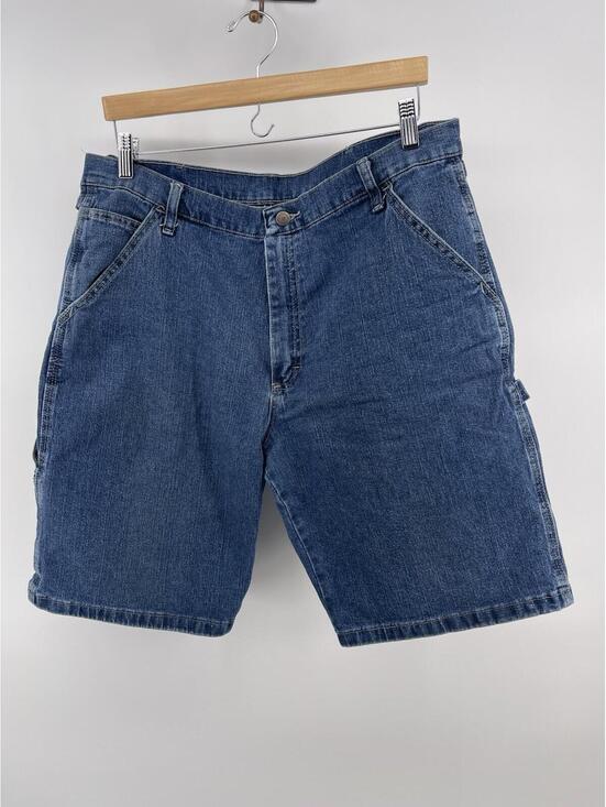 Wrangler Other - Wrangler Carpenter Vintage Men's‎ Blue Jeans Short Size 36